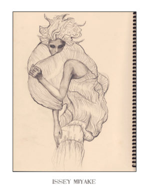 Issey Miyake Sketch